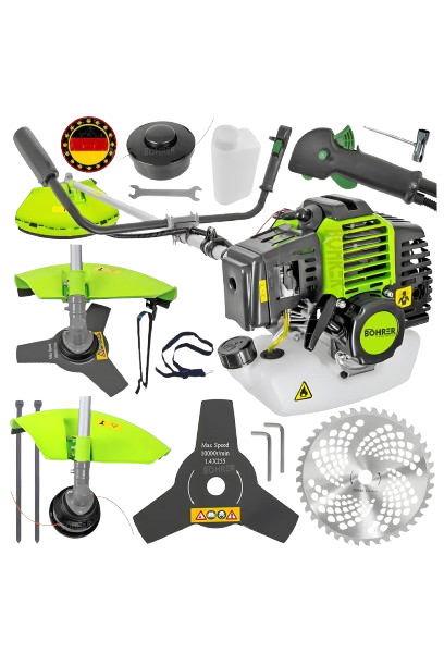 Böhrer Yan Tipi Benzinli 52cc Lxt 2.4 Kw 3 Hp Ot Çalı Çim Biçme Makinesi