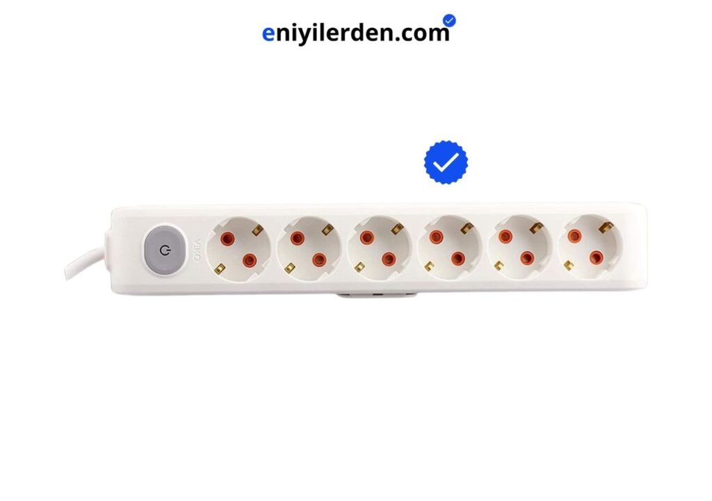 Viko Multi-Let 6'lı Anahtar-Topraklı Priz