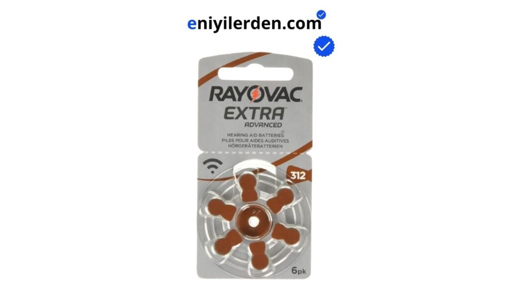 Rayovac Extra 312 Numara İşitme Cihazı Pili