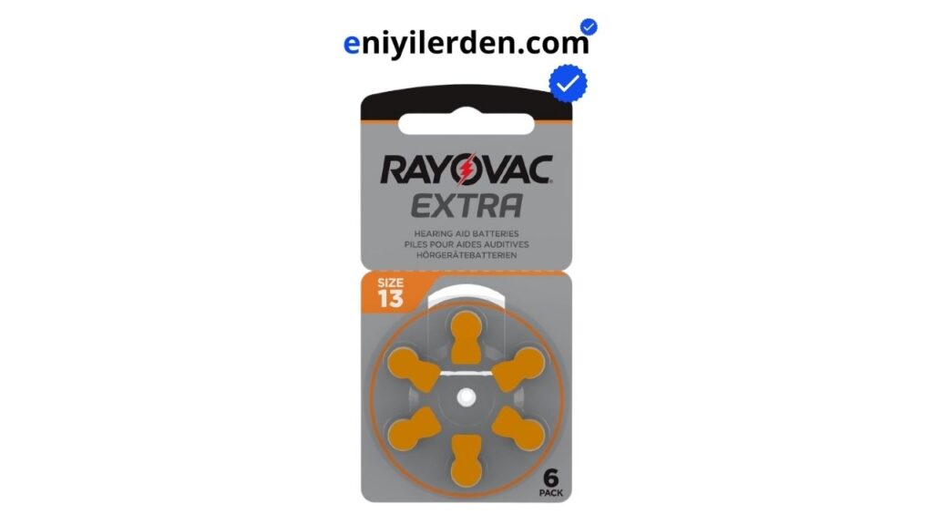 Rayovac Extra 13 Numara İşitme Cihazı Pili