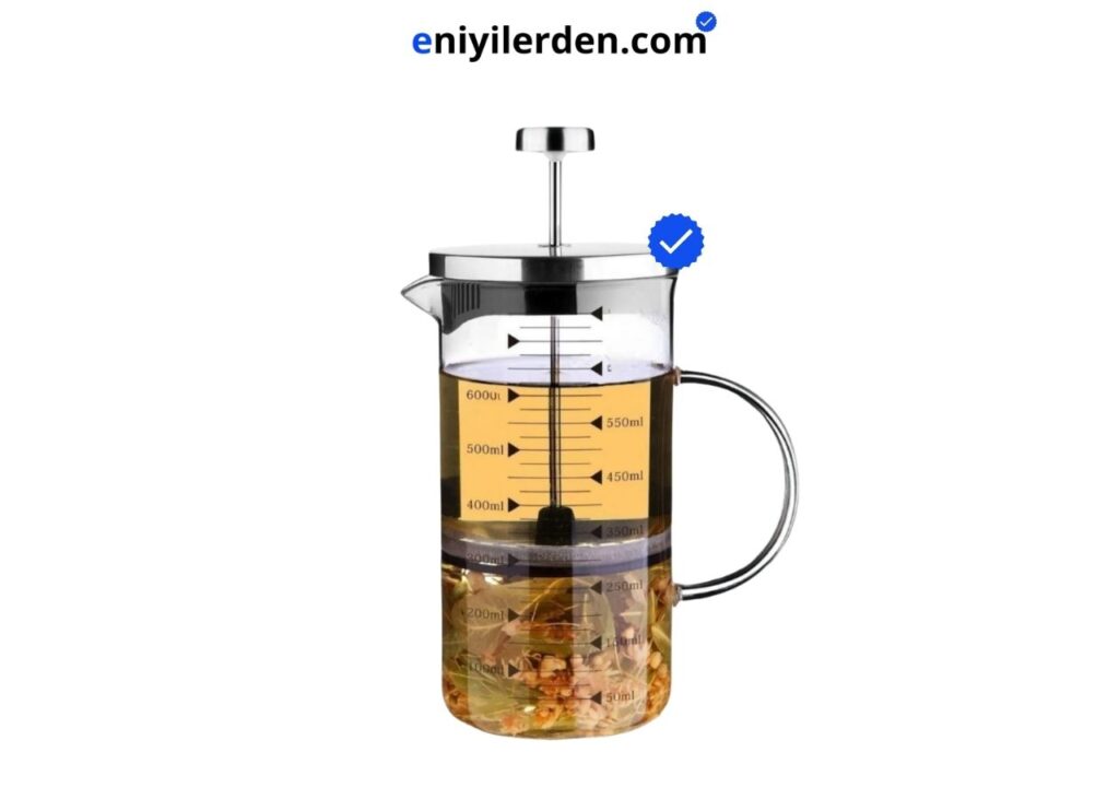 Comprox Cambu 600ml 3'ü 1 Arada (Ateşe Dayanıklı) French Press