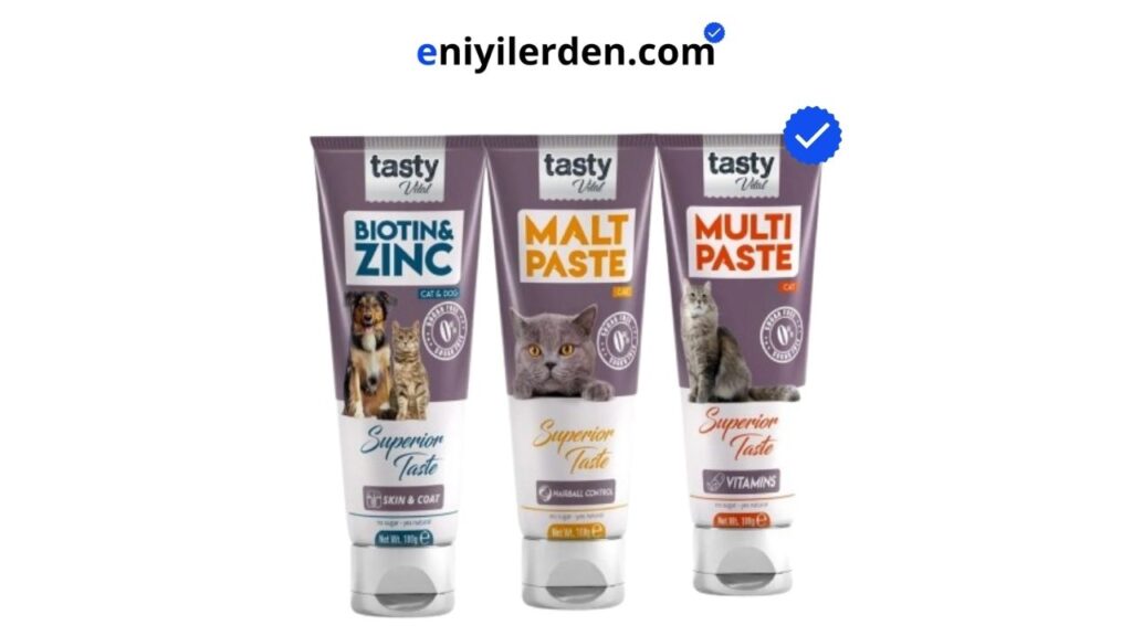 Tasty Vital Malt Paste + Multi Cat Paste + Biotin Paste 3x100 gr