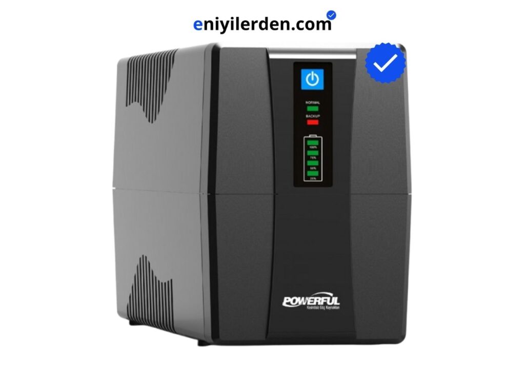 Powerful SLE-1000 UPS (1000 VA)