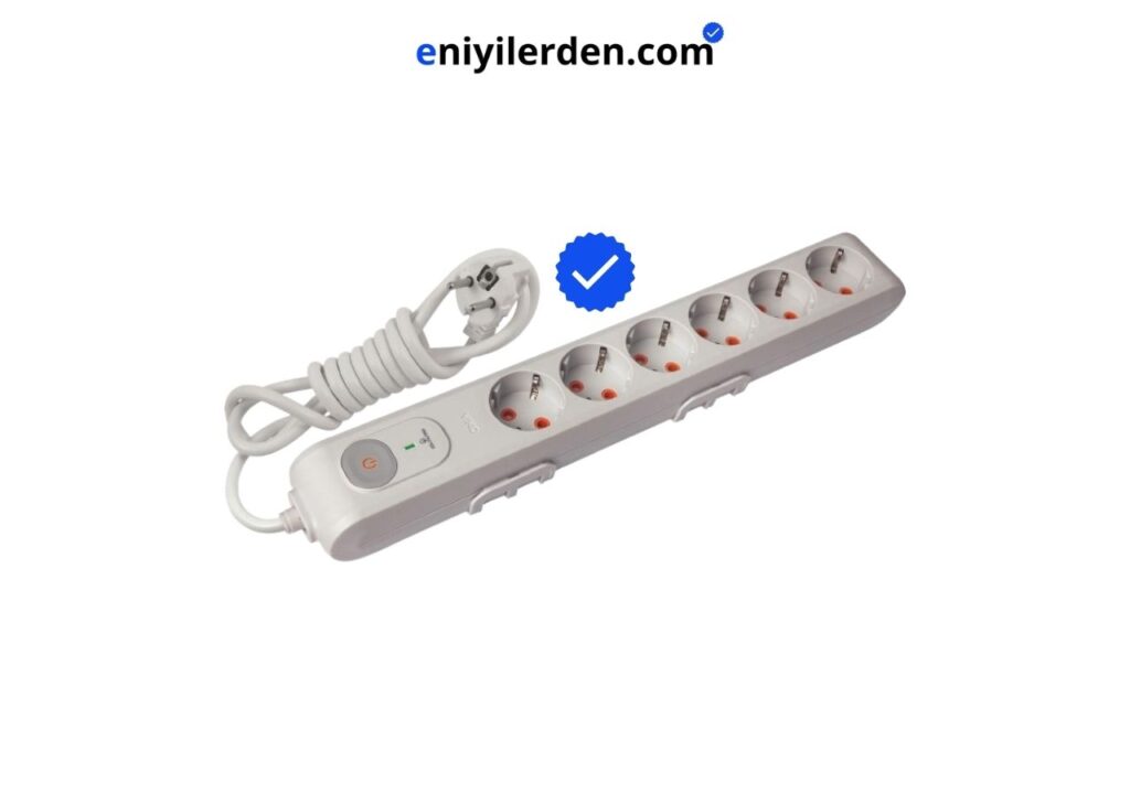 Viko Akım ve Çocuk Korumalı 6'lı Kablolu Grup Priz