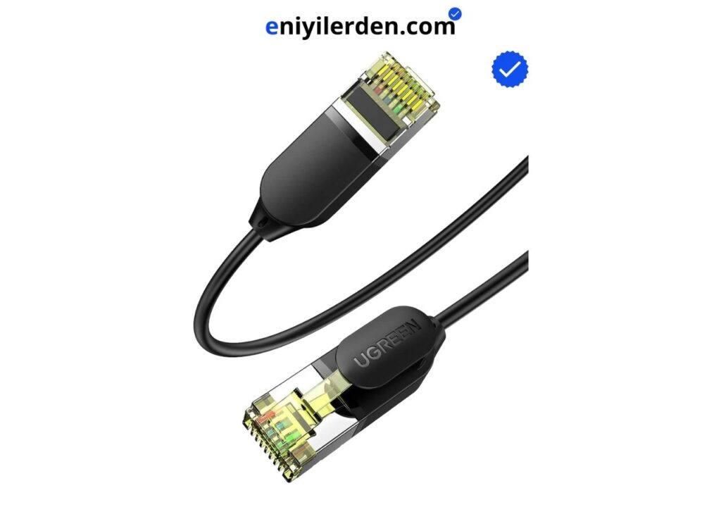 Ugreen Cat7 Slim 10 Gbps Ethernet Kablosu 3 Metre