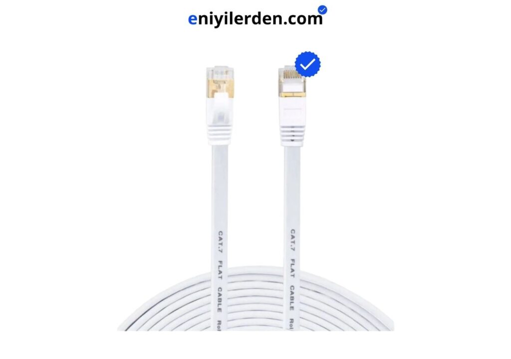 Alfais 4262 Cat7 Ethernet Rj45 Modem Internet Kablosu 10 Metre 10gbps 600mhz