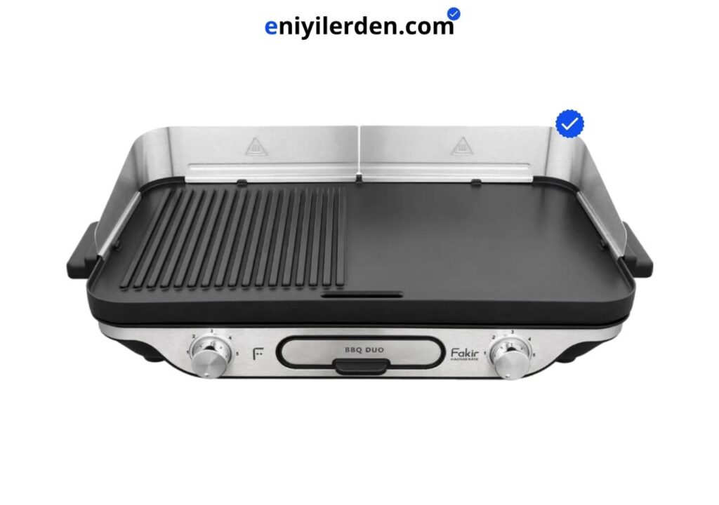 Fakir BBQ Duo 2200 W Döküm Plaka Elektrikli Izgara