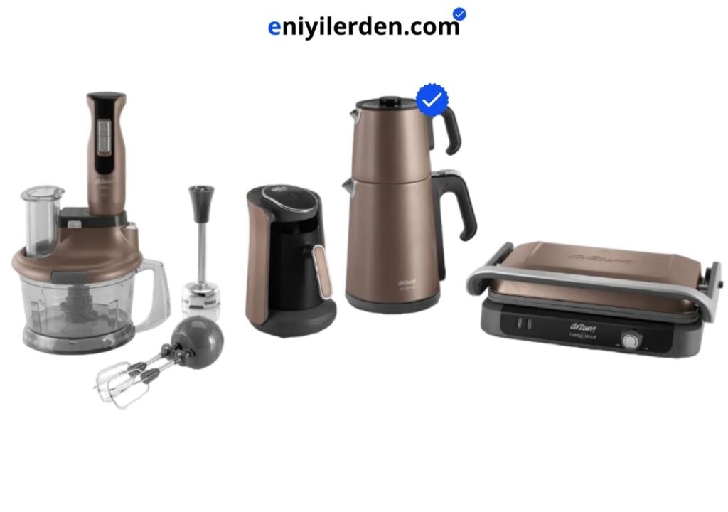 Arzum Ar9022pro Natura Toprak Kahverengi Çeyiz Paketi