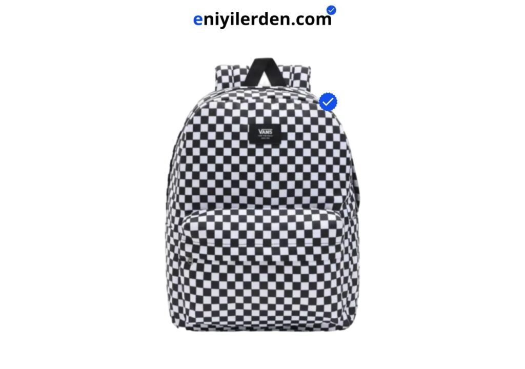 Vans Old Skool Check Damalı Desen Sırt Çantası