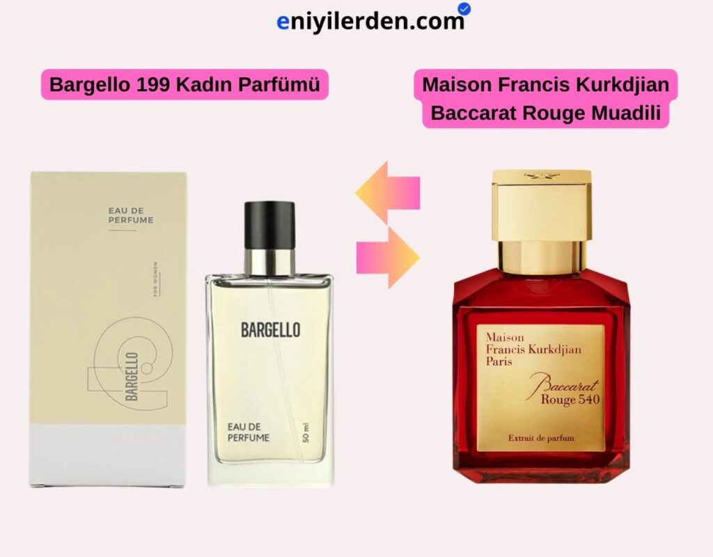 Bargello 199 Kadın Parfümü - Maison Francis Kurkdjian Baccarat Rouge Muadili