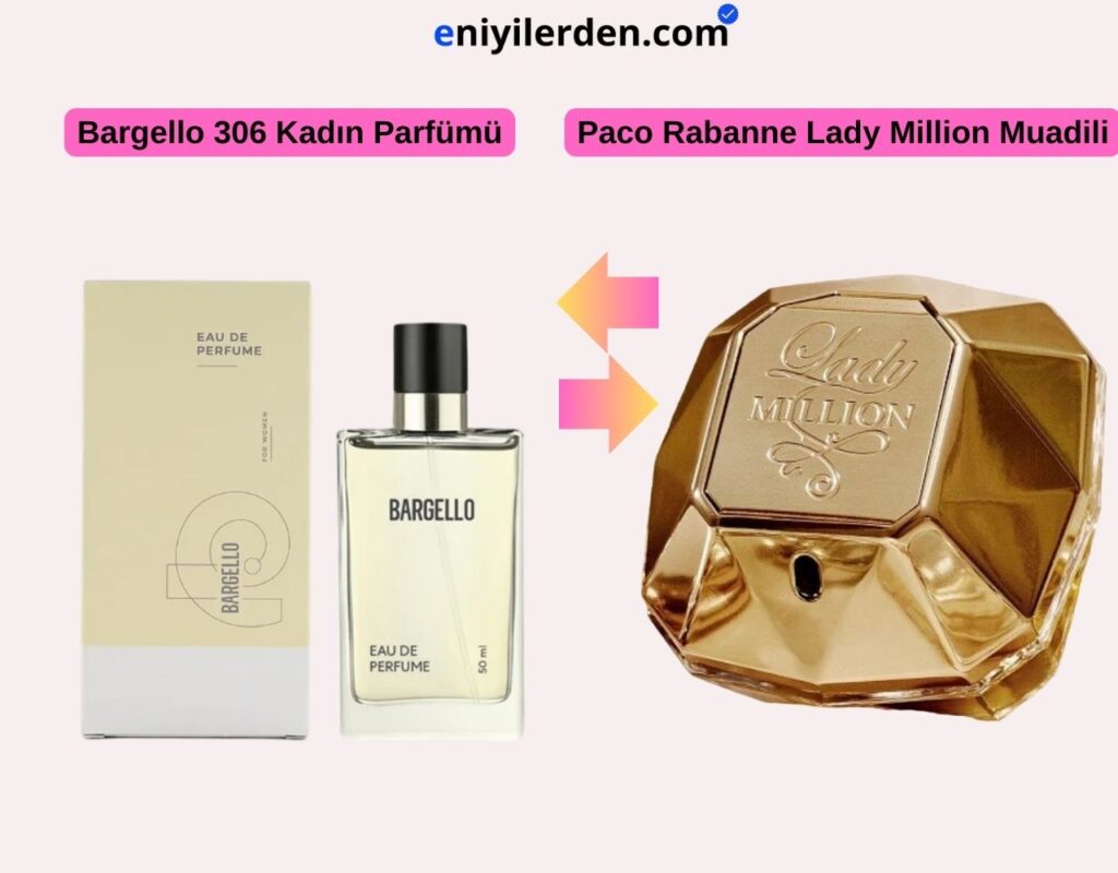 Bargello 306 Kadın Parfümü - Paco Rabanne Lady Million Muadili