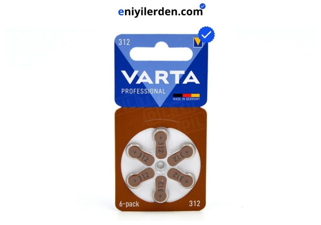 VARTA 312 Numara İşitme Cihazı Pili