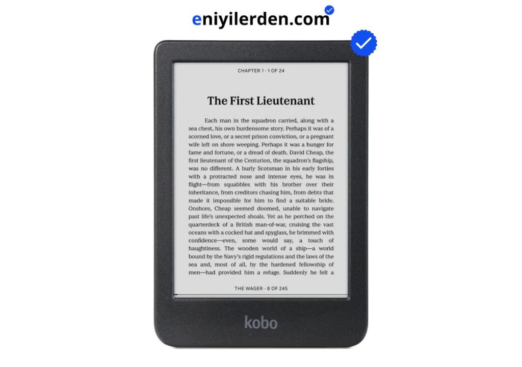 Kobo Clara BW 6" E-Kitap Okuyucu