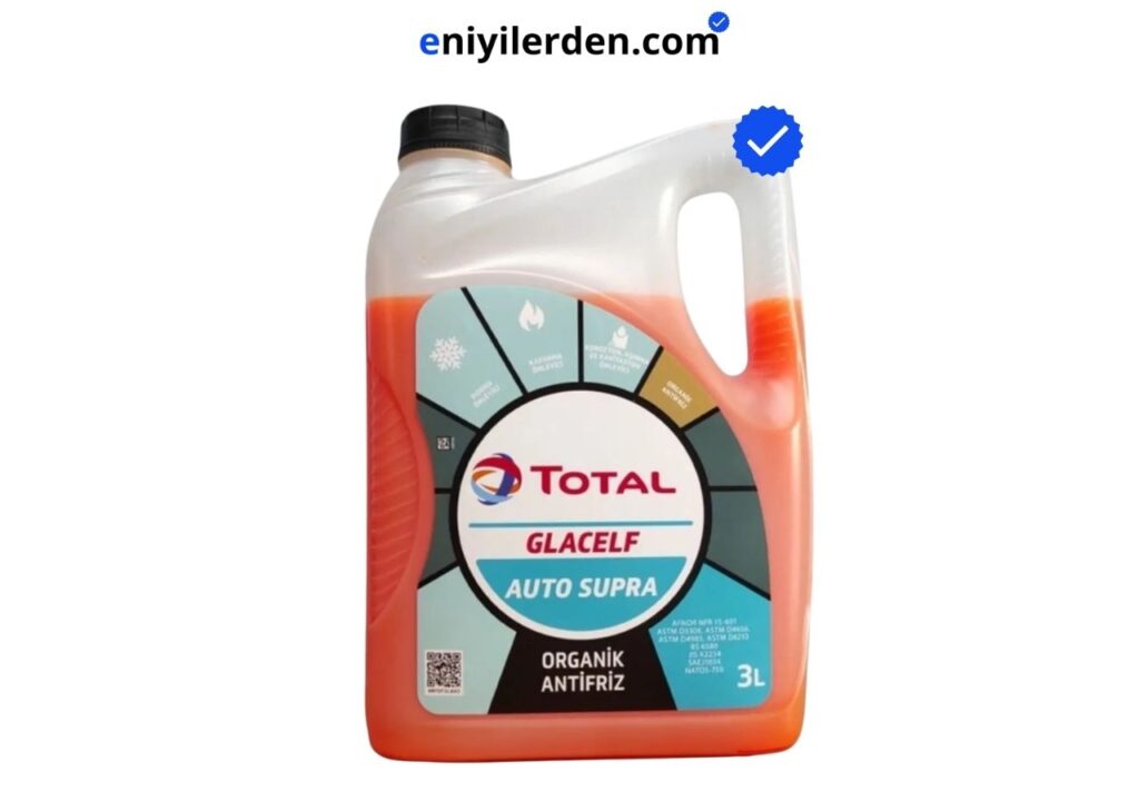 Total Glacelf Auto Supra Kırmızı Organik Antifriz 3 LT