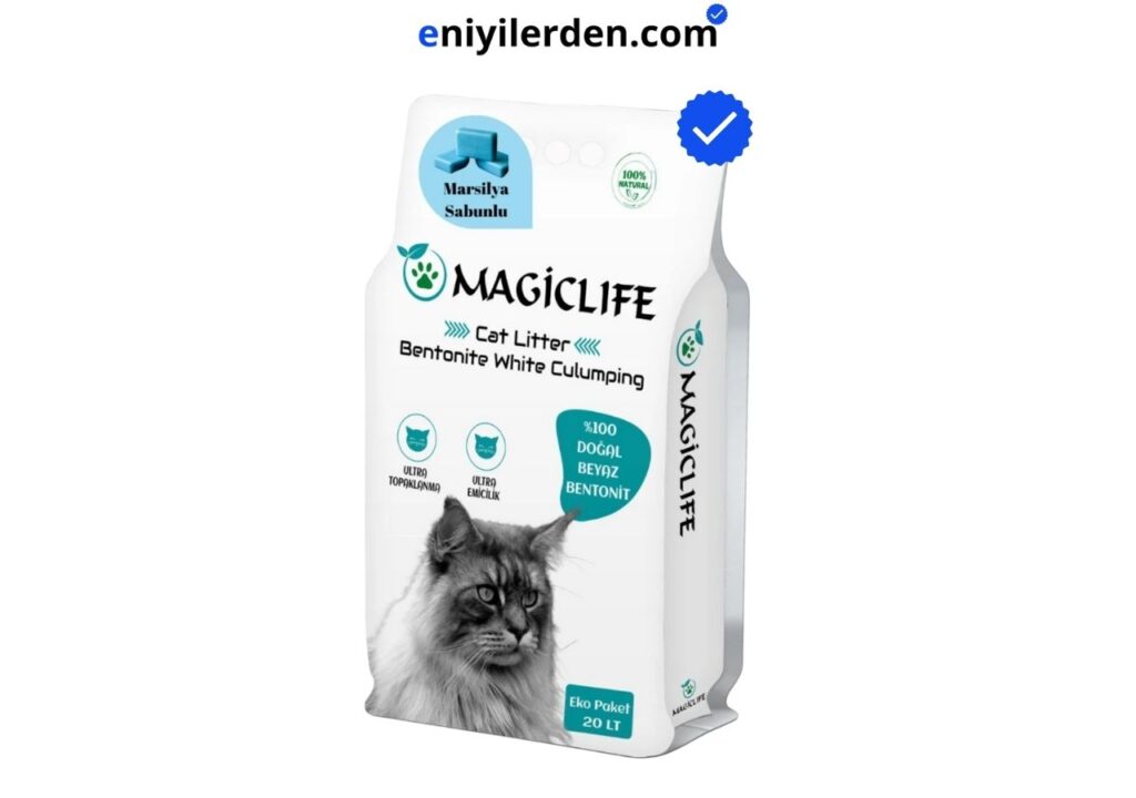 Magic Life Sabun Kokulu Bentonit Kedi Kumu