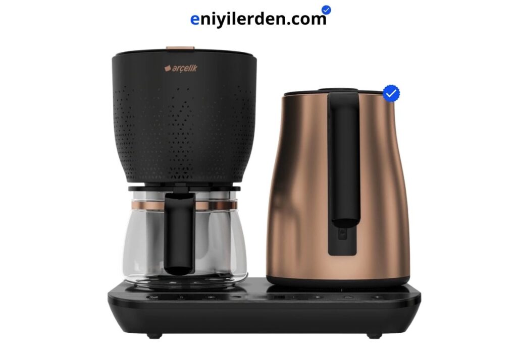 Arçelik Gurme CFM 9147 B Otomatik Çay ve Filtre Kahve Makinesi