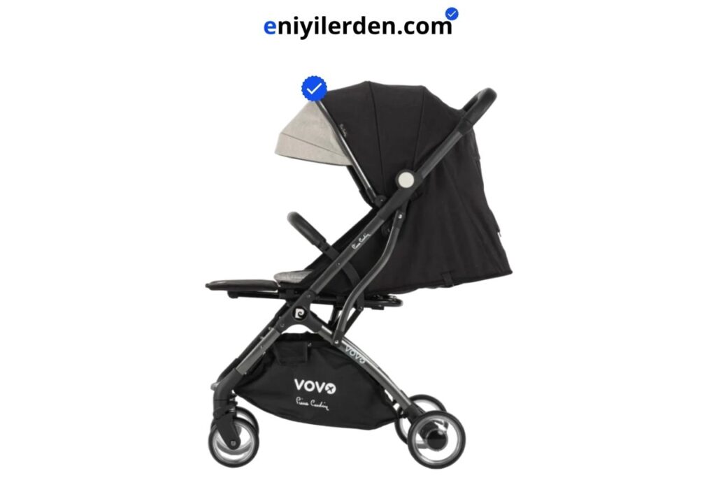 Pierre Cardin Vovo Kabin Boy Bebek Arabası Siyah