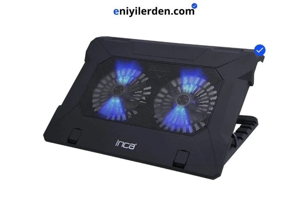 Inca Inc-321rx Çift Fan Stand With Rubber Notebook Soğutucu