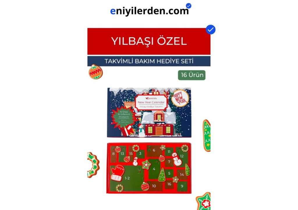 Juvenis Yılbaşı Hediye Seti - Advent Calendar