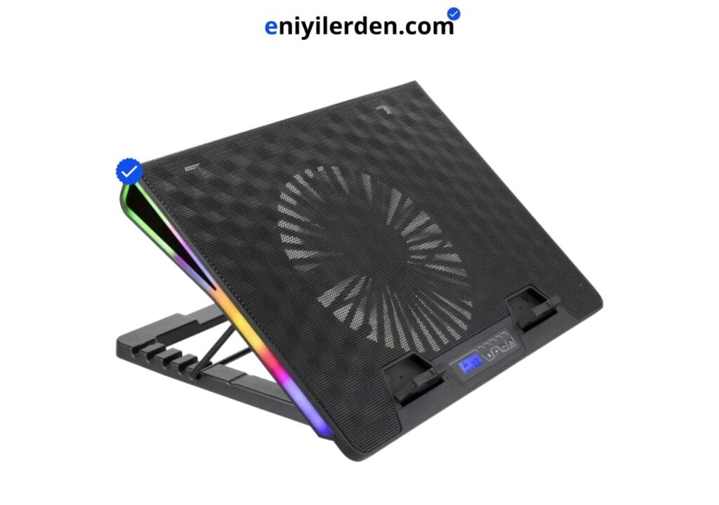 Bix Bx-cp01g Rgb Aydınlatmalı Dijital Kademeli Gaming Notebook Soğutucu