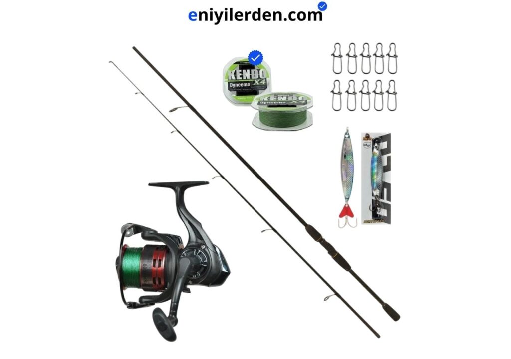Remixon Double Black 270cm 20-40gr Oslo 4000 Spin Olta Takımı Seti