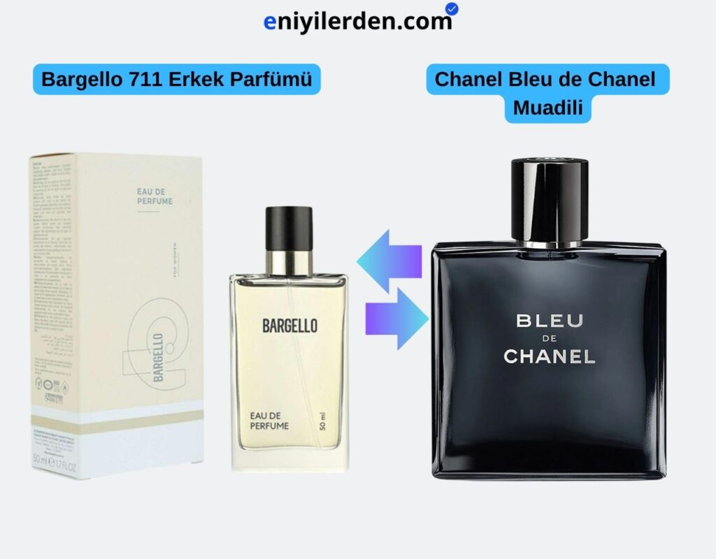 Bargello 711 Erkek Parfümü - Chanel Bleu de Chanel Muadili
