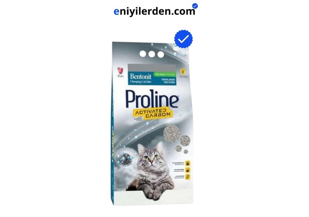 Proline Aktif Karbonlu Kedi Kumu