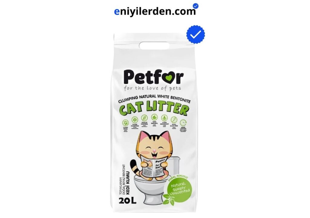 Petfor 20 Lt Natural Kedi Kumu