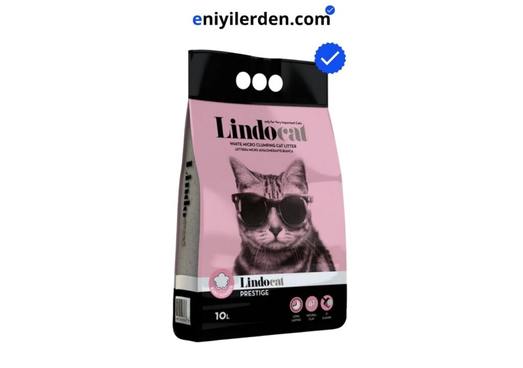 LindoCat Bebek Pudralı Kedi Kumu