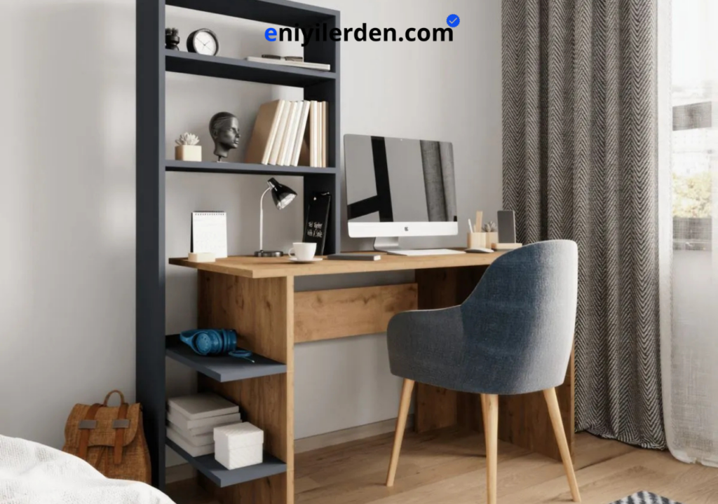 Alonex Home Kitaplıklı Çalışma Masası