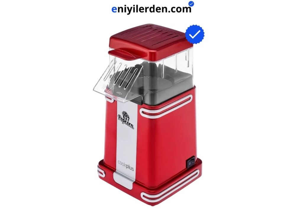 Cookplus Retro Popcorn Makinesi