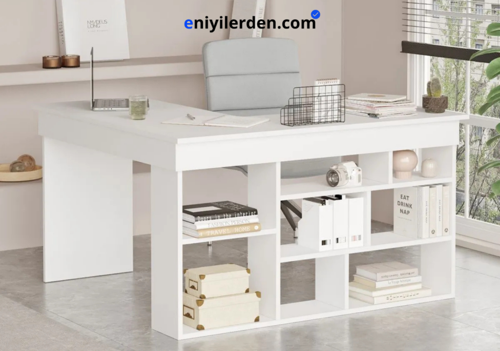 L'occi Concept Tyler Kitaplıklı Çalışma Masası