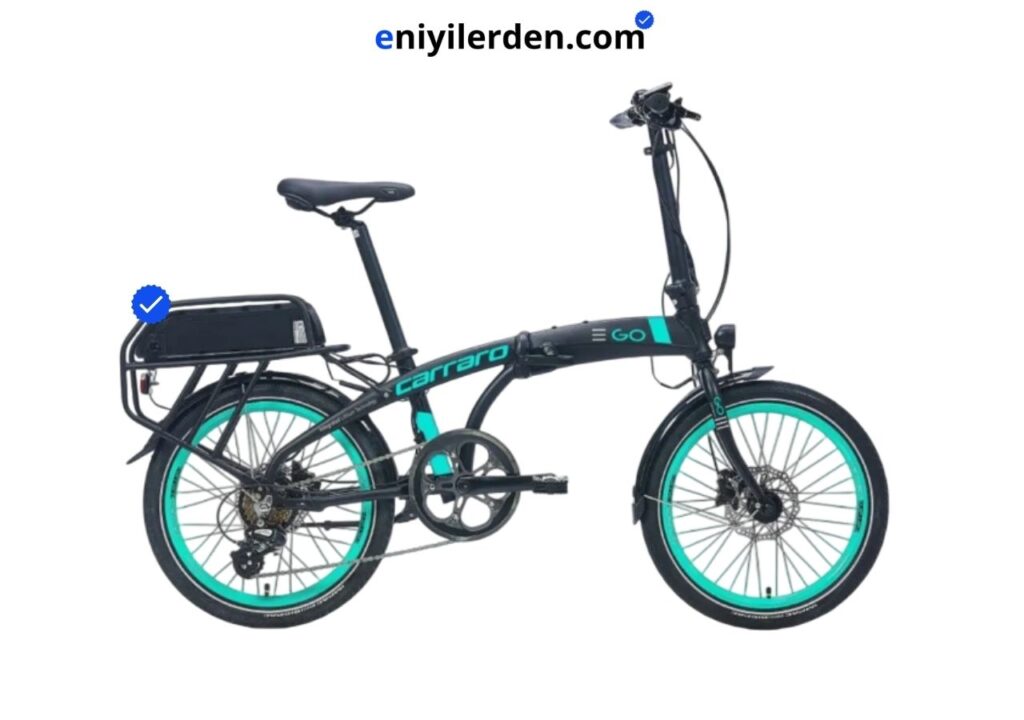 Carraro E-Line Go 20 Mat Siyah-Turkuaz