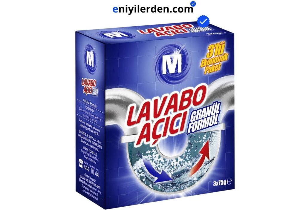 Migros Lavabo Açıcı 3X75 G