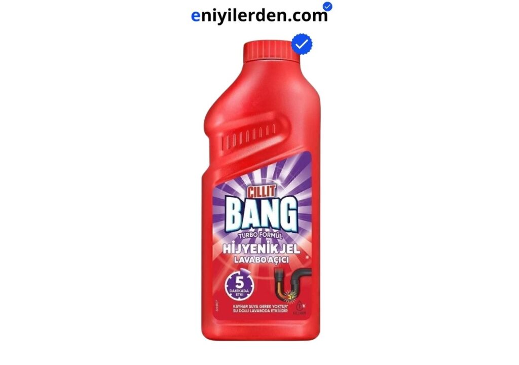 Cillit Bang Turbo Hijyenik Gider Lavabo Açıcı Jel 500 ml