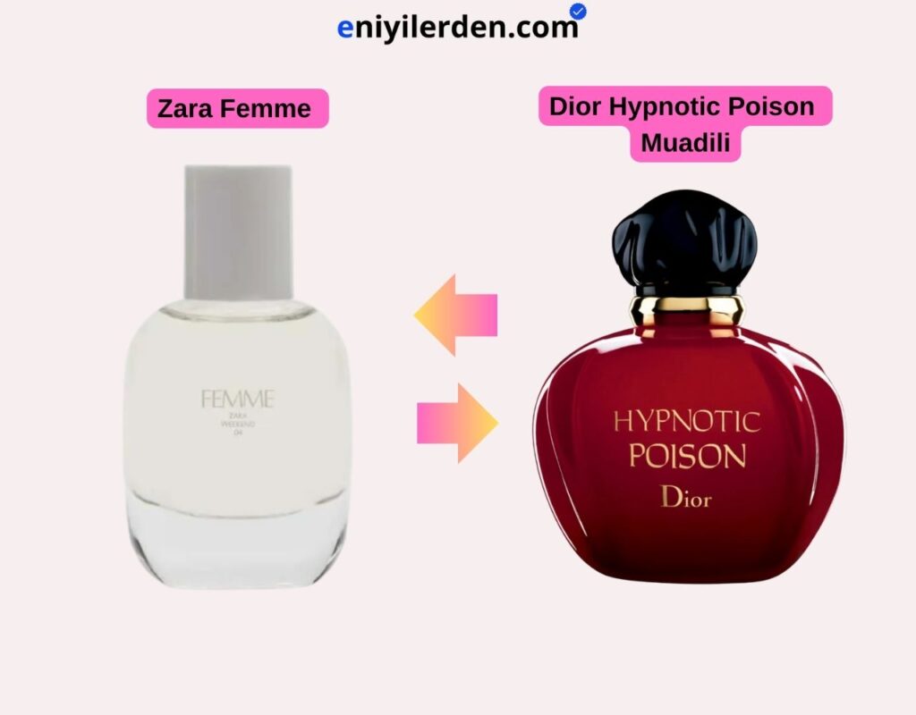 Zara Femme - Dior Hypnotic Poison Muadili