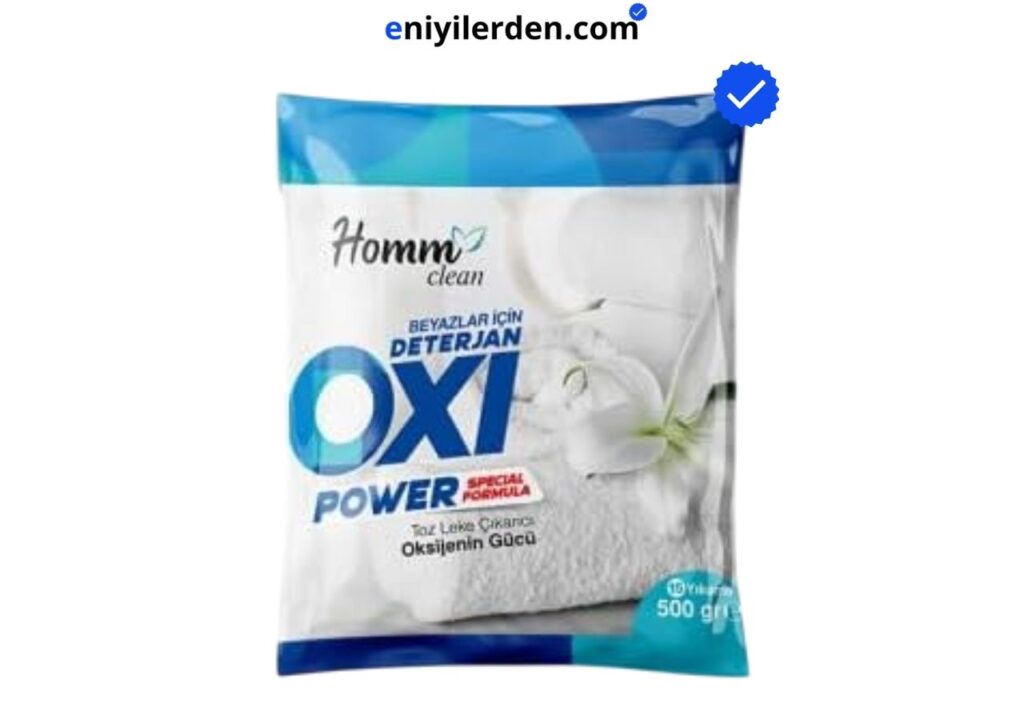 Homm Clean Oxi Power Beyaz Leke Çıkarıcı