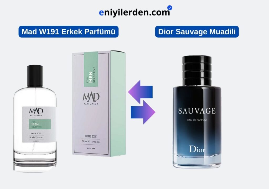 Mad W191 - Christian Dior Sauvage Muadili