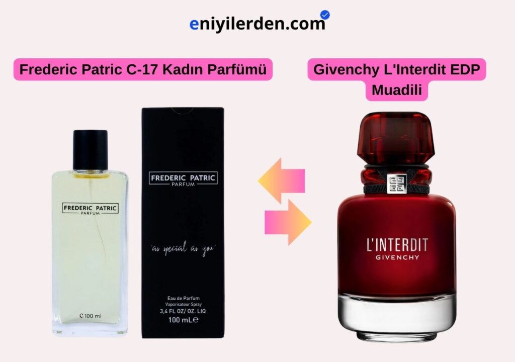 Frederic Patric C-17 Kadın Parfümü - Givenchy L'Interdit EDP Muadili