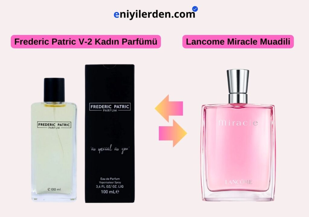 Frederic Patric V-2 Kadın Parfümü - Lancome Miracle Muadili