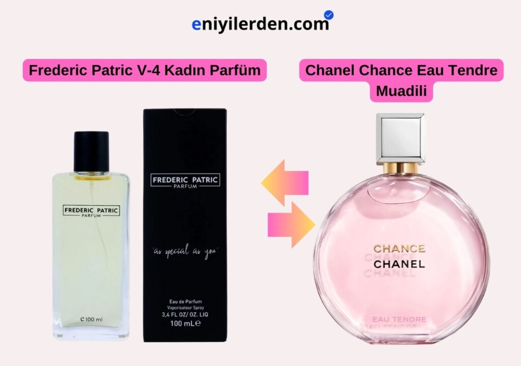 Frederic Patric V-4 Kadın Parfümü - Chanel Chance Eau Tendre Muadili