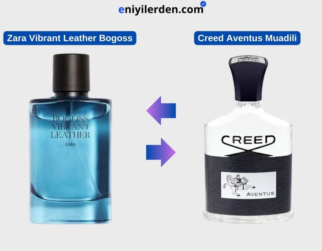 Zara Vibrant Leather Bogoss - Creed Aventus Muadili