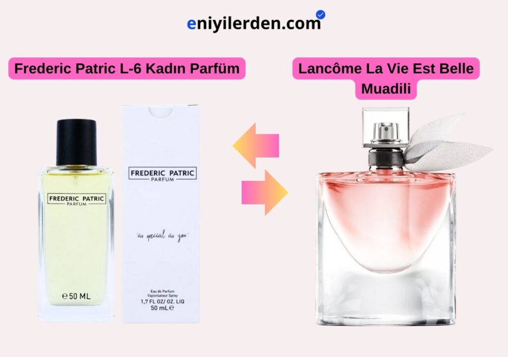 Frederic Patric L-6 Kadın Parfüm - Lancôme La Vie Est Belle Muadili