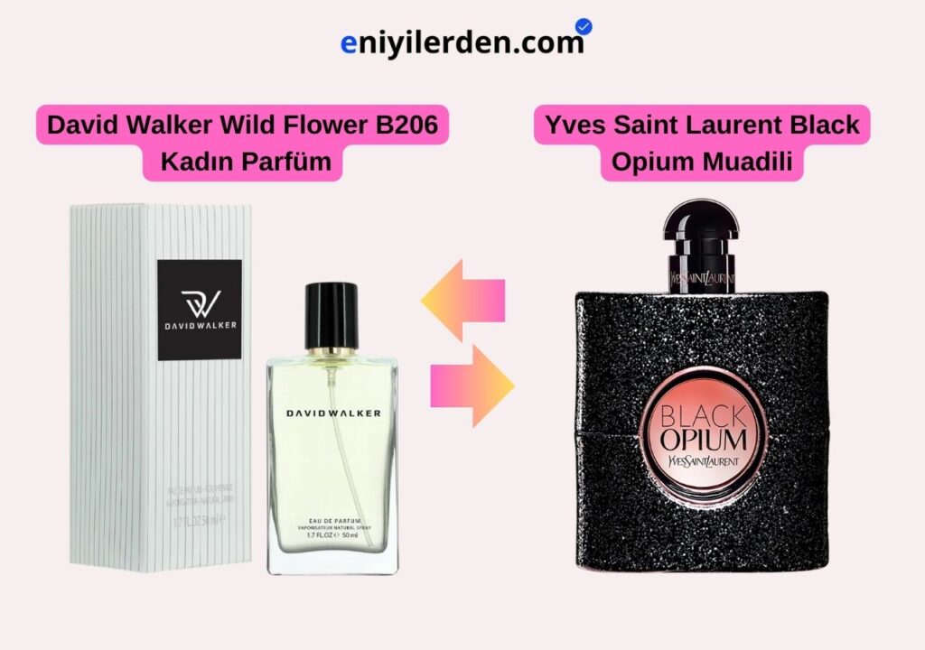 David Walker Wild Flower B206 - Yves Saint Laurent Black Opium Muadili