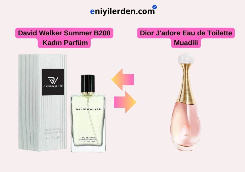 David Walker Summer B200 - Dior J'adore Eau de Toilette Muadili