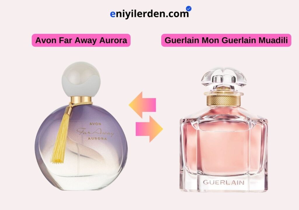Avon Far Away Aurora - Guerlain Mon Guerlain Muadili