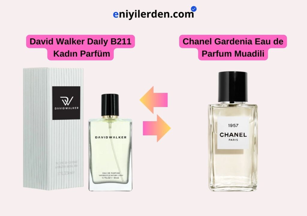 David Walker Daıly B211 - Chanel Gardenia Eau de Parfum Muadili