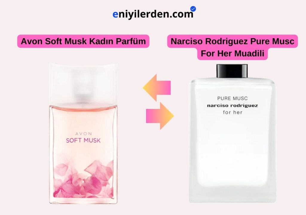 Avon Soft Musk - Narciso Rodriguez Pure Musc For Her Muadili