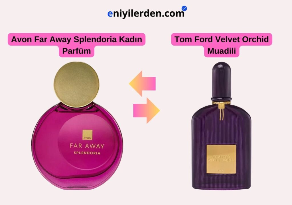 Avon Far Away Splendoria - Tom Ford Velvet Orchid Muadili