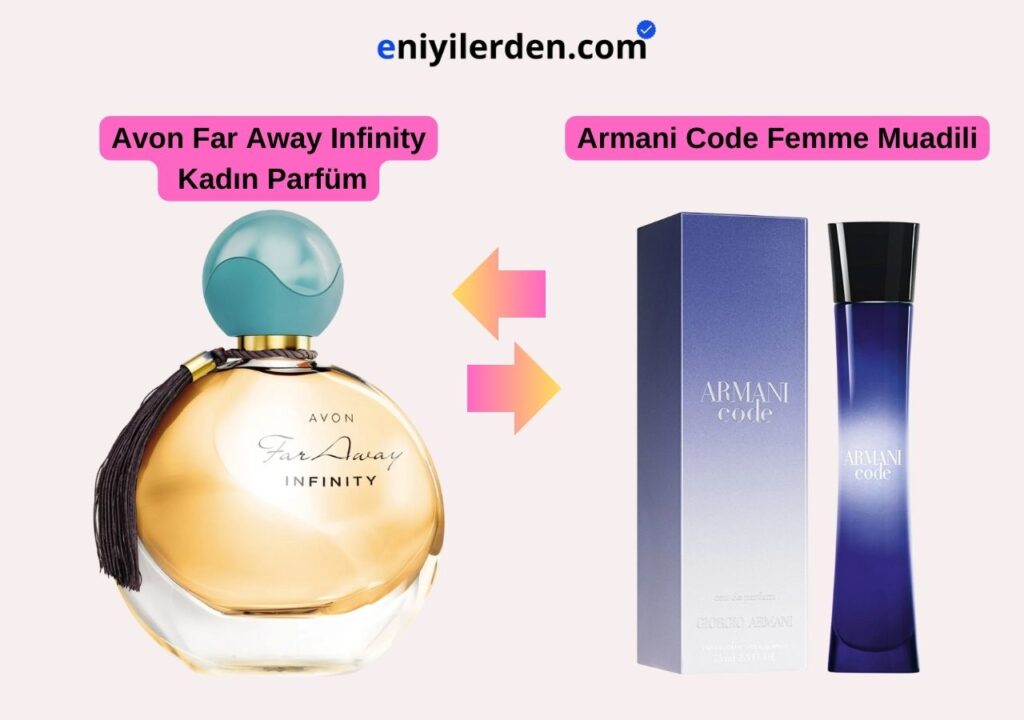 Avon Far Away Infinity - Armani Code Femme Muadili